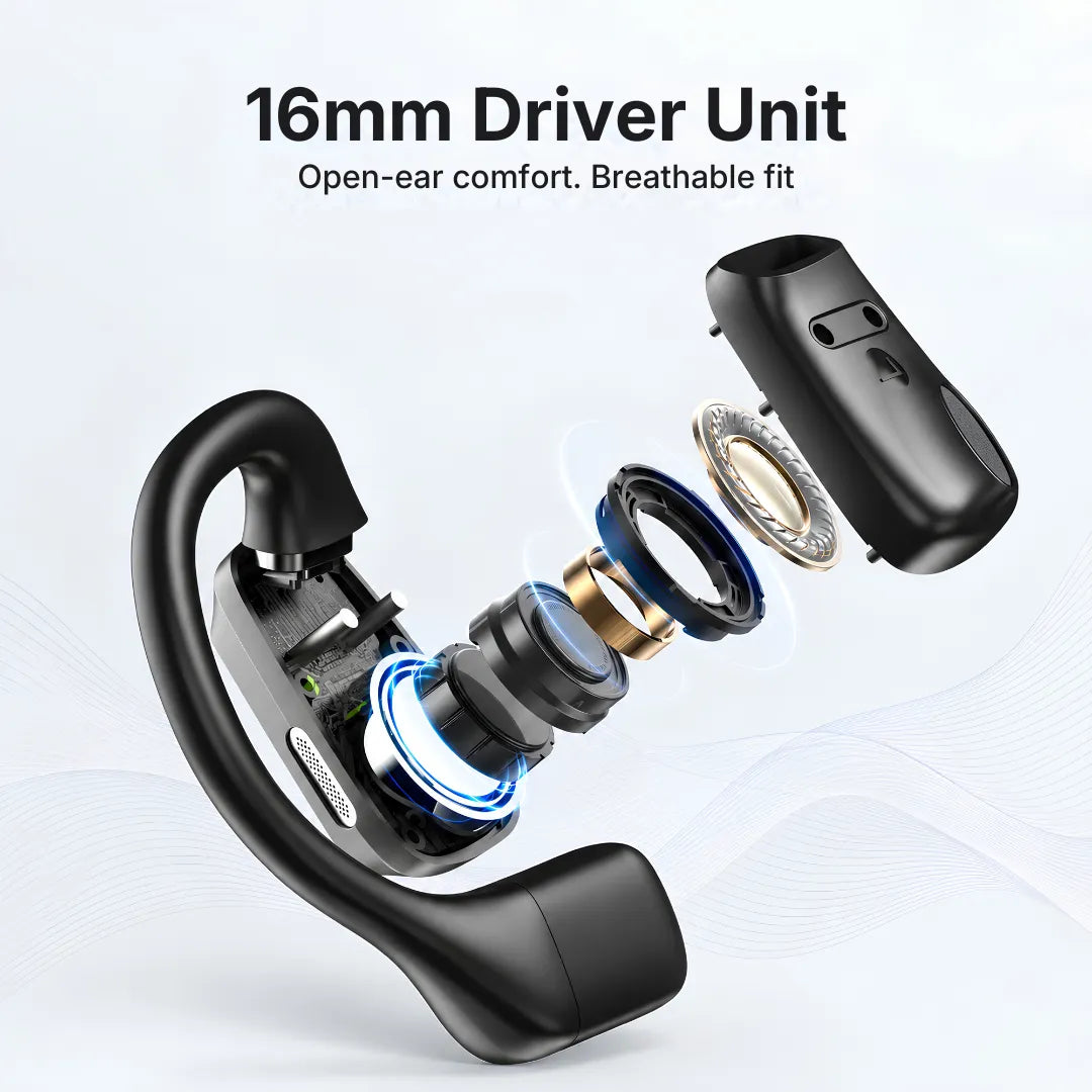 Audífonos traductores con IA ERAZER XP6 con 135 idiomas y Bluetooth 5.4