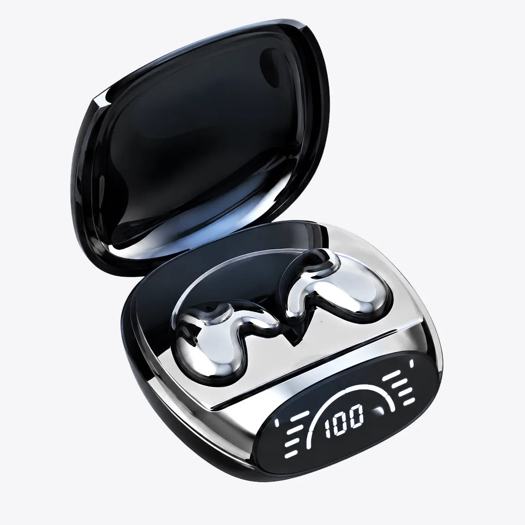 InvisiBuds AI Translator Wireless Earbuds with 135-Language Real-Time Translation & Hi-Fi Sound