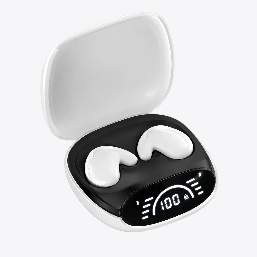InvisiBuds AI Translator Wireless Earbuds with 135-Language Real-Time Translation & Hi-Fi Sound