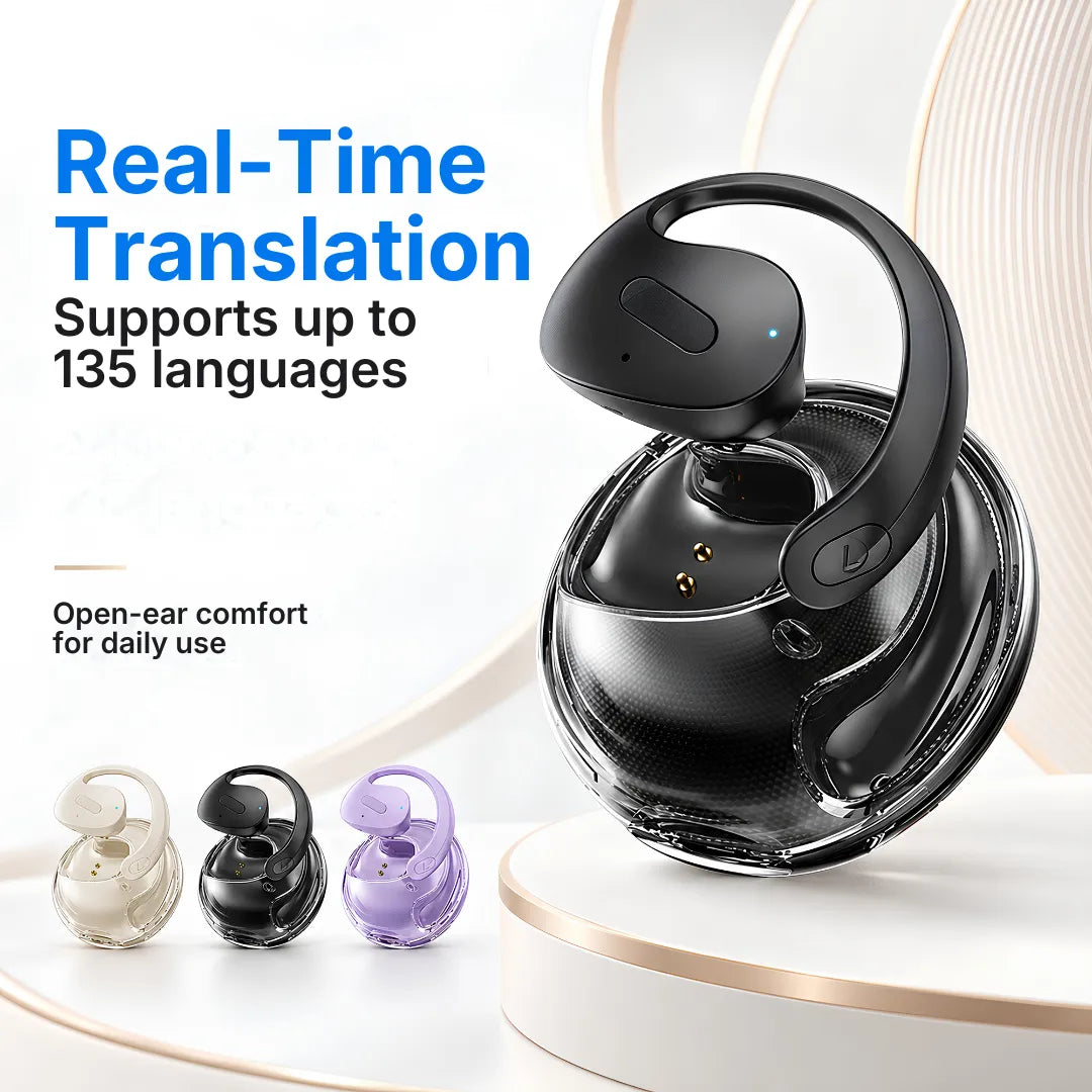 MINISO X15 Pro AI Translator Earbuds AI Translation & Open-Ear Comfort