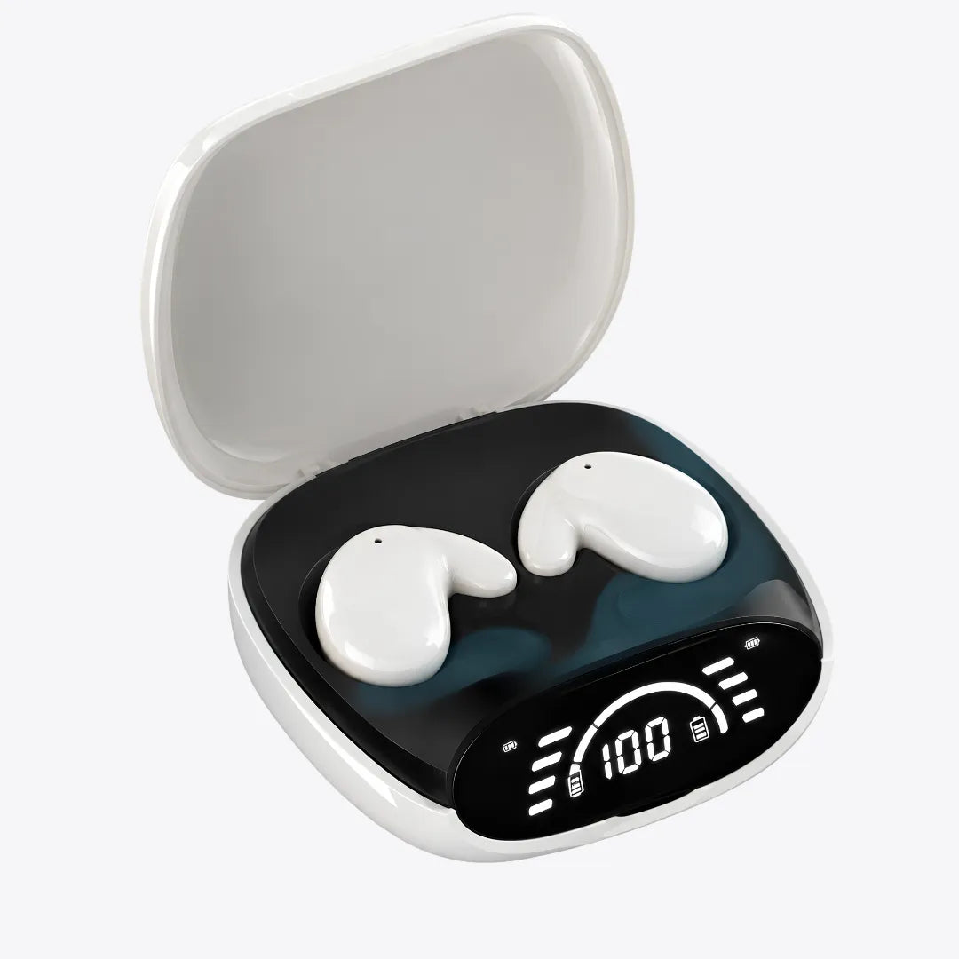 InvisiBuds AI Translator Wireless Earbuds with 135-Language Real-Time Translation & Hi-Fi Sound