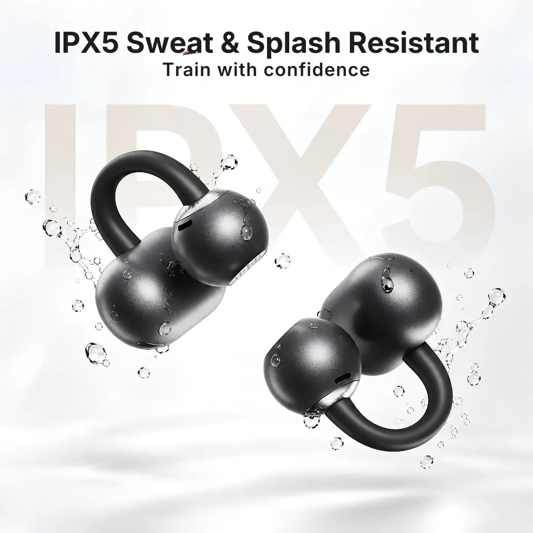QCY Crossky C50 Open-Ear Wireless Earbuds with Bluetooth 6.0 & 35H Battery Life